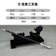 Eighteen Class Small Weapon Steel Crafts Tea Needle Tea Knife Reverse Micro Weapon Model