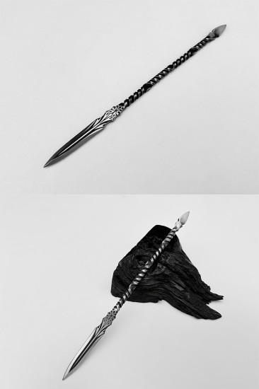 Zhao Yun staff tea knife handmade stainless steel tea needle mini eighteen -like blades to decorate