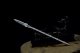 Longquan tea knife metal model Eighteen -like blades Fangtian painting halberd long Martial Arts Training long staff micro -blade ornaments