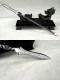 Eighteen Class Small Weapon Steel Crafts Tea Needle Tea Knife Reverse Micro Weapon Model