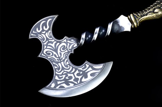 Tea knife bite the golden ax eighteen blade mini ax to play with decorative ornaments collectible blades