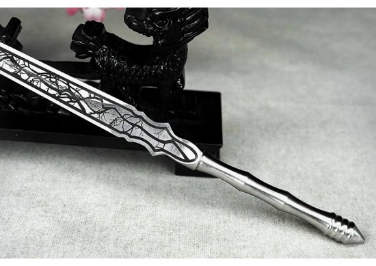 Tea knife mini sword sword bamboo sword sword stainless steel tea set tea ceremony handmade mini blade