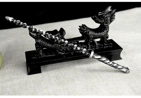 Steel whip to whip micro -soldiers hard whip bamboo festivals eighteen blade martial arts exercise defense
