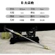Tea knife Changjin Dragon Series Micro Soldiers Ancient Eighteen Weapon Model Tea Ceremony Tea Steel Subtraction Accessories