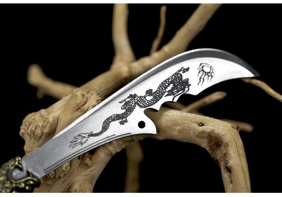 Mother -in -law Double Sword III Elementary School Series Tea Sword Sword Sword Mini Eighteen Weapon Playing Playing