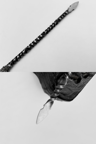 Zhao Yun staff tea knife handmade stainless steel tea needle mini eighteen -like blades to decorate