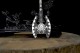 Longquan tea knife metal model Eighteen -like blades Fangtian painting halberd long Martial Arts Training long staff micro -blade ornaments