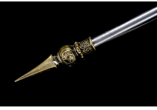 Mother -in -law Double Sword III Elementary School Series Tea Sword Sword Sword Mini Eighteen Weapon Playing Playing