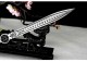 Tea knife mini sword sword bamboo sword sword stainless steel tea set tea ceremony handmade mini blade