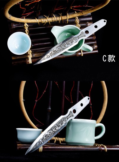 Tea knife eighteen -like blade mini micro blades series