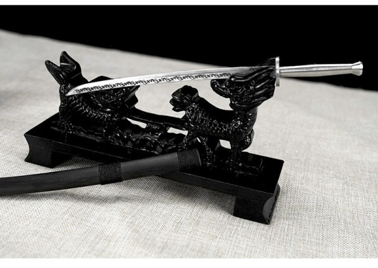 Tea knife sword eighteen -like blades tea needle tea set mini blade accessories ornaments