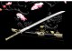 Tea knife Classical bronze embroidered spring knife all -all manganese steel tea set accessories