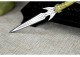 Classic golden handle small blade tea knife handmade integration manganese steel mini blade handle