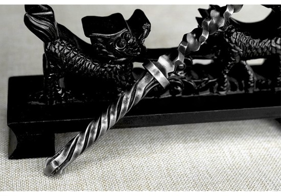 Steel whip to whip micro -soldiers hard whip bamboo festivals eighteen blade martial arts exercise defense