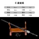 Chilianxian against dragon teeth eighteen blade tea knife