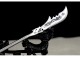 Longquan tea knife stainless steel integrated small blade tea set mini blade to play decorative ornaments