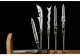Mother -in -law Double Sword III Elementary School Series Tea Sword Sword Sword Mini Eighteen Weapon Playing Playing