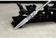 Longquan tea knife stainless steel integrated small blade tea set mini blade to play decorative ornaments