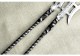 Tea knife reverses Wei Bing's golden handle small blade eighteen blades to play decorative decoration