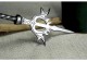 Eighteen Class Small Weapon Steel Crafts Tea Needle Tea Knife Reverse Micro Weapon Models