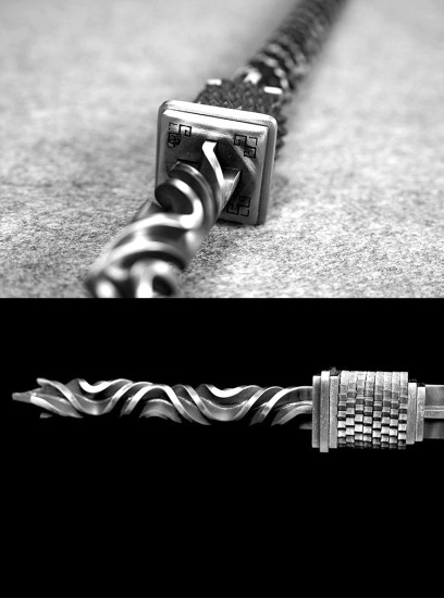 Chilianxian against dragon teeth eighteen blade tea knife