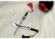Micro blade ornament mini style Qinggang Sword Extraordinary Shadow Tea Sword Sword Sword Eighteenth Class Eighteenth Class blade