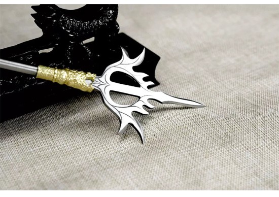 Tea knife Changjin Dragon Series Micro Soldiers Ancient Eighteen Weapon Model Tea Ceremony Tea Steel Subtraction Accessories