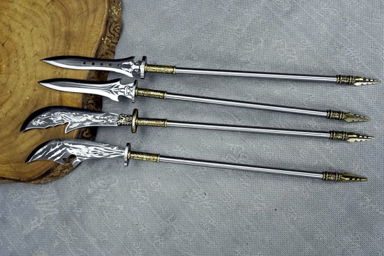 Bronze micro -blade eighteen blades to play with tea knife manganese steel accessories to mini youth blades