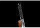 Sword wave pattern ink knife stainless steel integrated short knife anti -body collection decoration