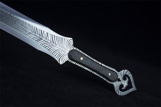 Longquan sword handmade forging modern integrated Han sword body collectible blade film and television sword collection process