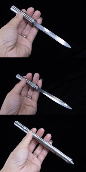 Tea knife and tea needle tea ceremony tool high -end pry tea knife tool eighteen mini blade decorative ornaments