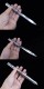Tea knife and tea needle tea ceremony tool high -end pry tea knife tool eighteen mini blade decorative ornaments