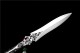 Qingyu Micro Weapon Playing Tea Knife Handmade Stainless Steel Tea Camellia Accessories Mini Weapon