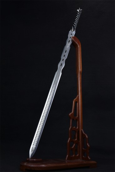 Longquan sword handmade forging stainless steel all -in -one Tang sword film and television sword collectible blade hard sword crafts