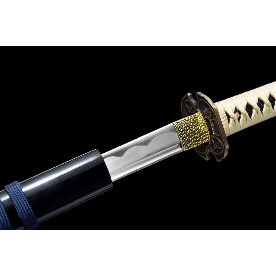 Explosion Recommend Carbon Steel Handmade Handmade Salcidal Together Long Command Sword Cold Weapon 376-432
