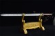 Douyin same Longquan sword handmade forging all -in -one wooden handle six sides Tang sword sword sword sword collectible blade