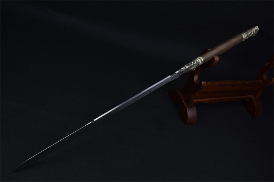 Longquan City Sword Handmade Forging Together Sword Film and Television Long Sword Defense Cold Weapon Tang Sword Crafts