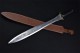 Longquan sword handmade forging one -in -one spring and six sides of spring and autumn Han swords and television long sword collectible blade sword collections