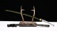 Longquan sword retro manganese steel forging special crafts, vehicle all-in-one long command knife 376-432