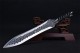 Longquan City Sword Handmade Forging Together Short Sword Film Television Han Sword Defense Cold Weapon Sword Craft