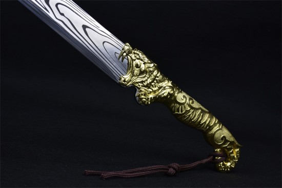 Longquan sword handmade forging integrated sword film film and television anti -collectible blade stainless steel decorative craft