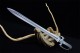 Longquan sword handmade forging all -in -one modern sword film and television chief sword defense collectible blade collection process