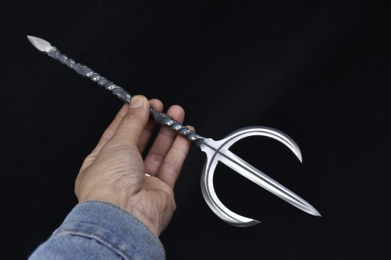 Tea knife tea cake prying knife Pu'er tea knife kung fu tea set stainless steel handmade tea cone integrated mini blade