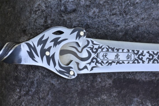 Longquan sword handmade forging one -piece six -faced Han sword film sword collectible blade long sword collection artwork
