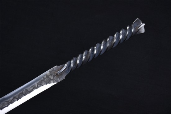 Longquan sword handmade forging integrated six -faced Han sword Tang sword film chief sword hard sword hard sword collectible blades collection