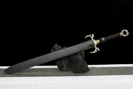 Longquan sword handmade forging one -in -one six -faced Tang sword collectible blade Western sword long sword craftsmanship baby sword