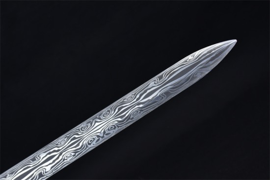 Longquan City Sword Handmade Forging Together Bottom Sword Film Television Han Sword Defense Cold Weapon Long Sword Craft