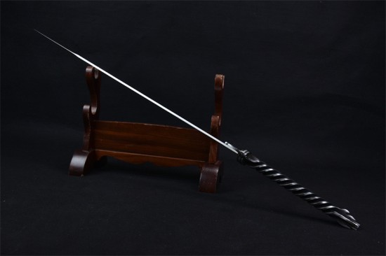 Longquan Six-Sided Tang Sword - Hand Forged
