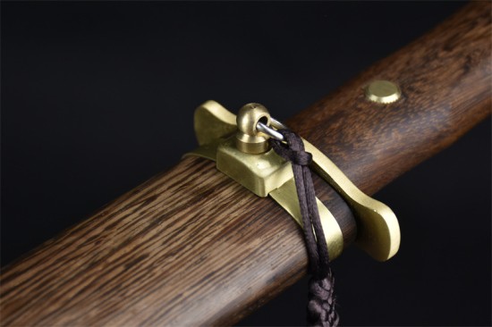 Longquan sword handmade forging high manganese steel all -in -one short sword film television sword sword sword collectible blade craft
