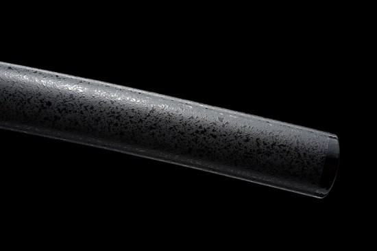 Longquan City Sword Manganese Steel forging Pushing Pushing Bai Double Line long Japanese-style imitation knife command knife 376-432
